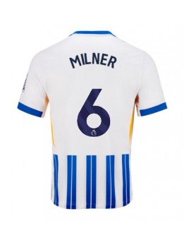 Billige Brighton James Milner #6 Hjemmedrakt 2024-25 Kortermet